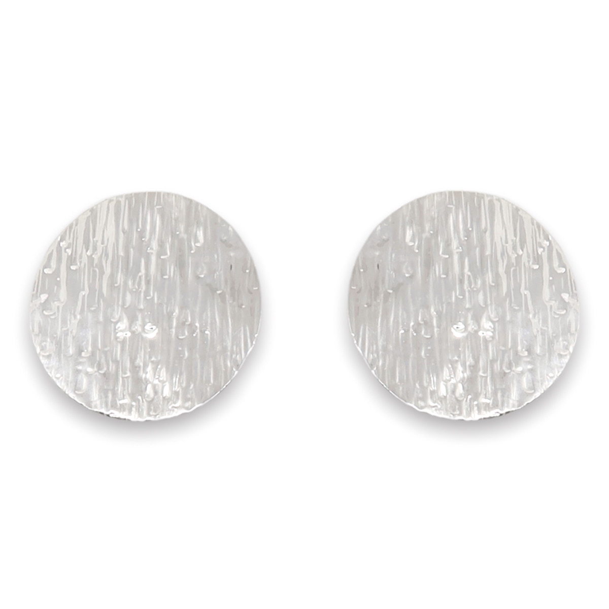 boucles d'oreilles lune 38 argent fond blanc