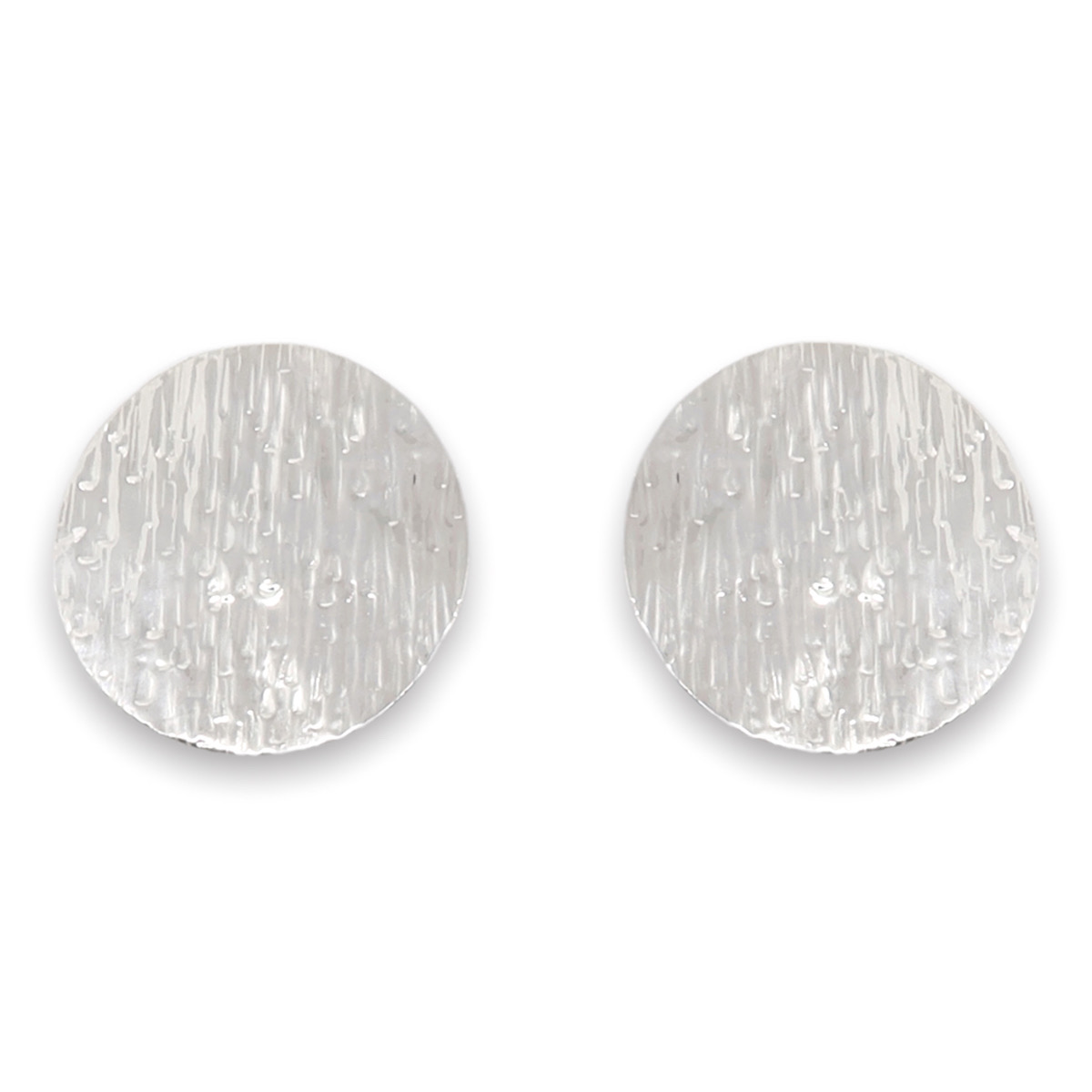 boucles d'oreilles lune 38 argent fond blanc