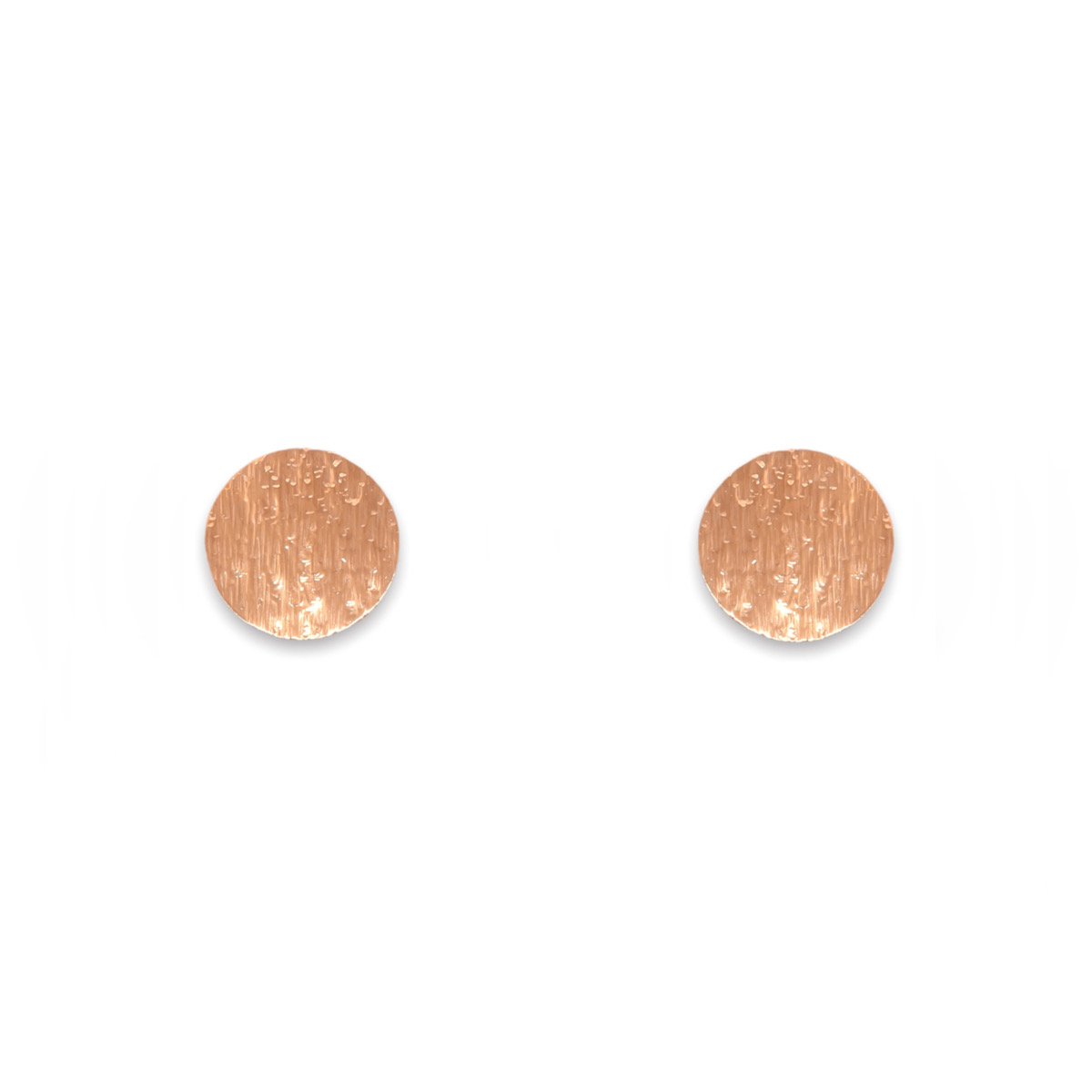 boucles d'oreilles planète rose 15 vermeil rose fond blanc