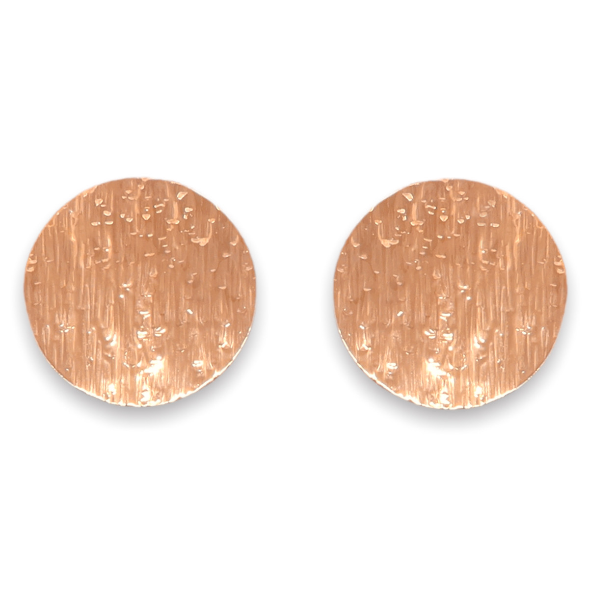boucles d'oreilles planète rose 38 vermeil rose fond blanc