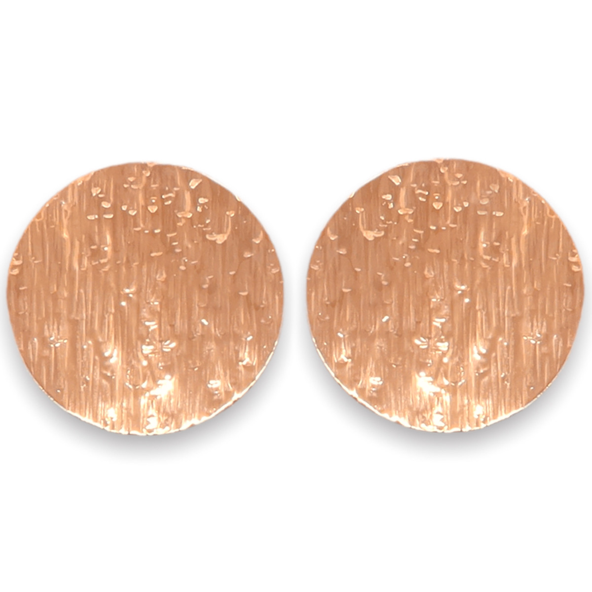 boucles d'oreilles planète rose 50 vermeil rose fond blanc