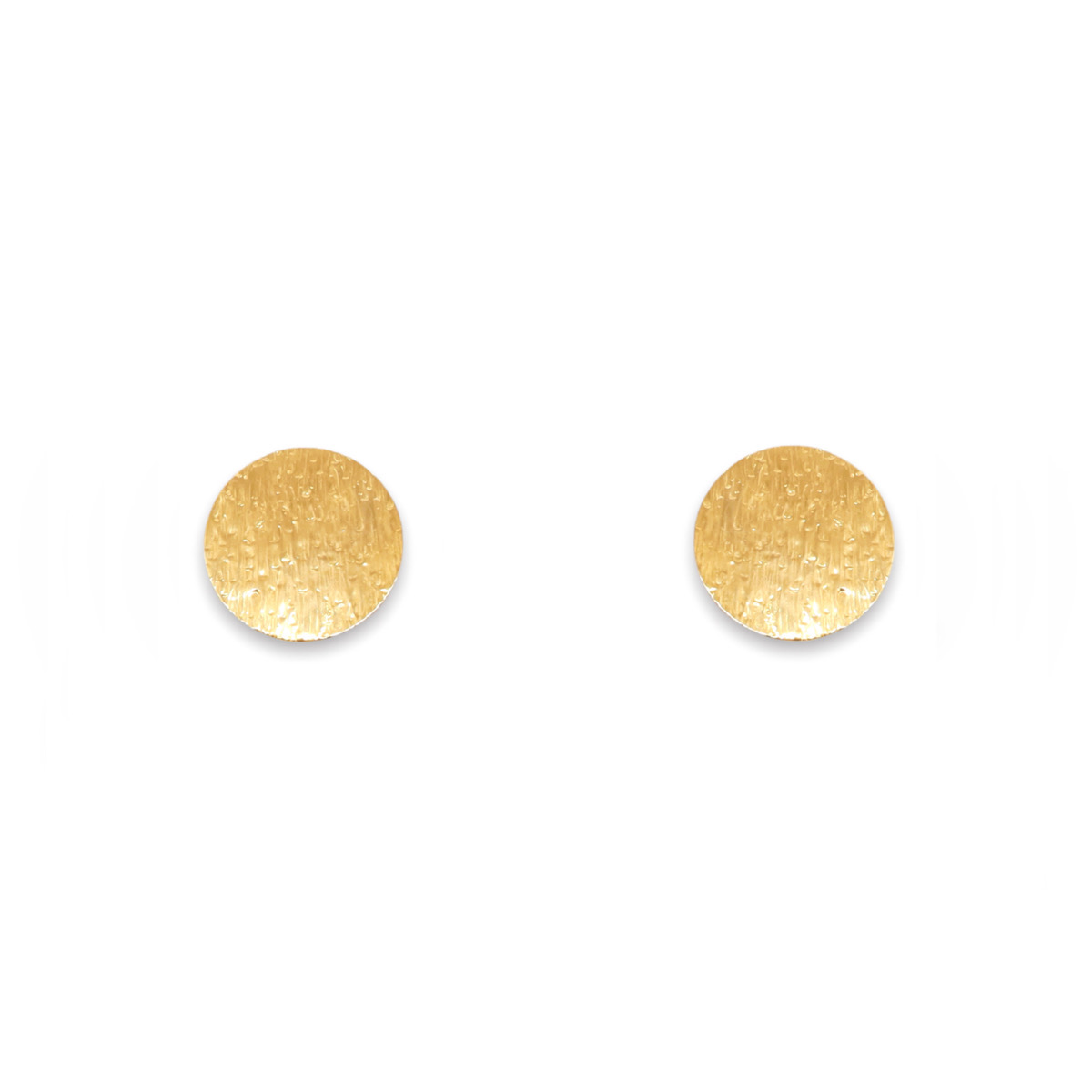boucles d'oreilles soleil 15 vermeil jaune fond blanc