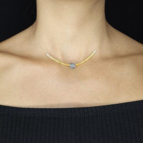 collier tourmaline labradorite 53-1