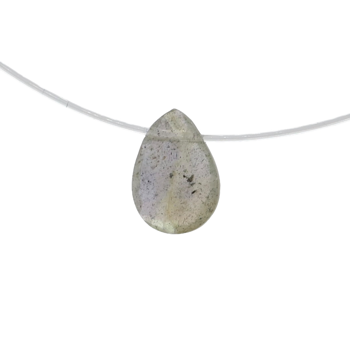 gemme fond blanc labradorite mastic