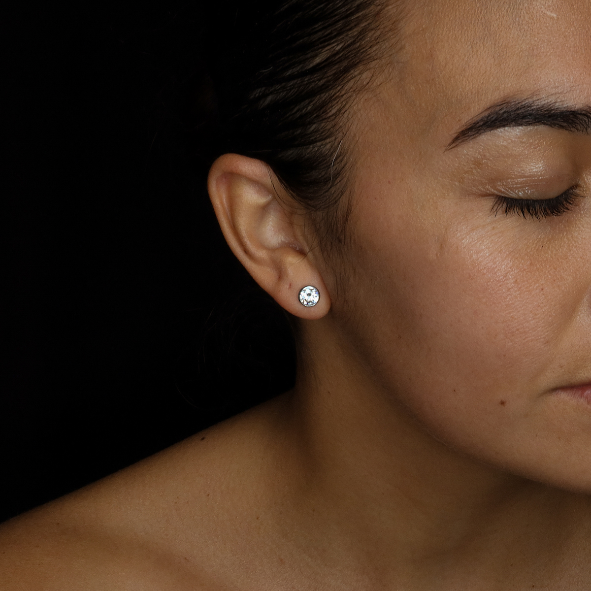 jspcrea boucles d'oreilles une
