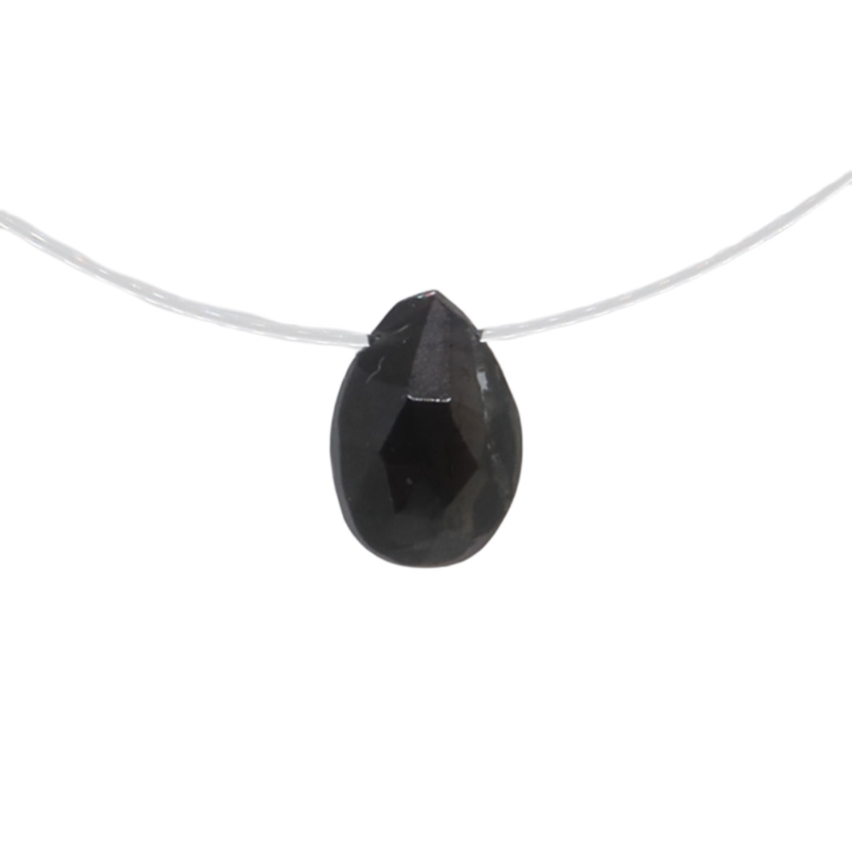 collier goutte tourmaline 10 argent jsp