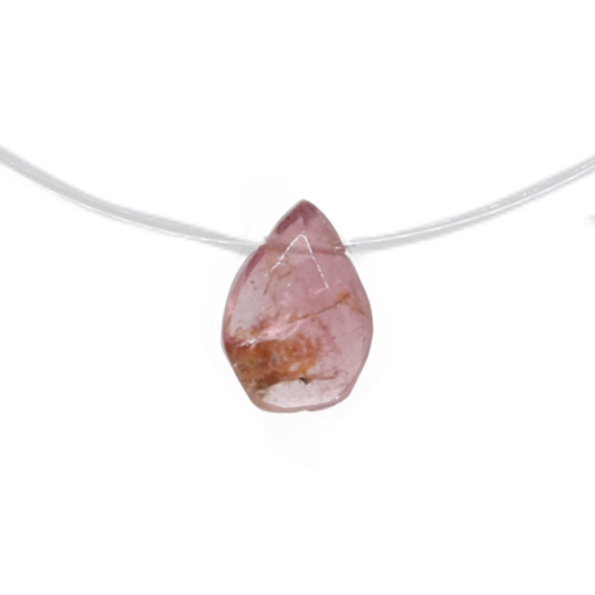 collier goutte tourmaline 107 argent jsp