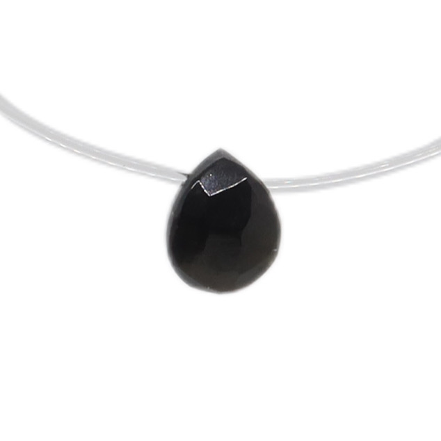 collier goutte tourmaline 11 argent jsp