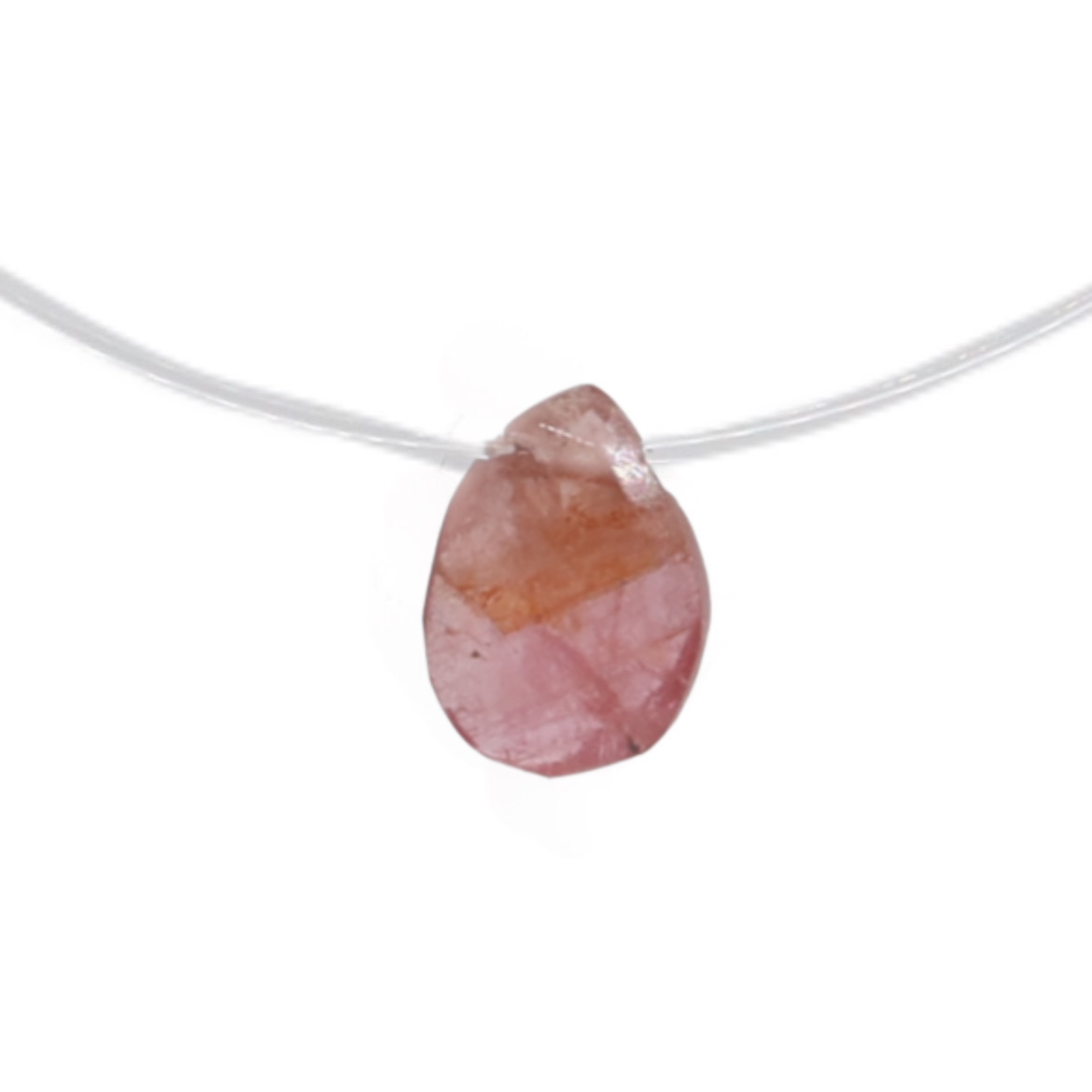 collier goutte tourmaline 110 argent jsp