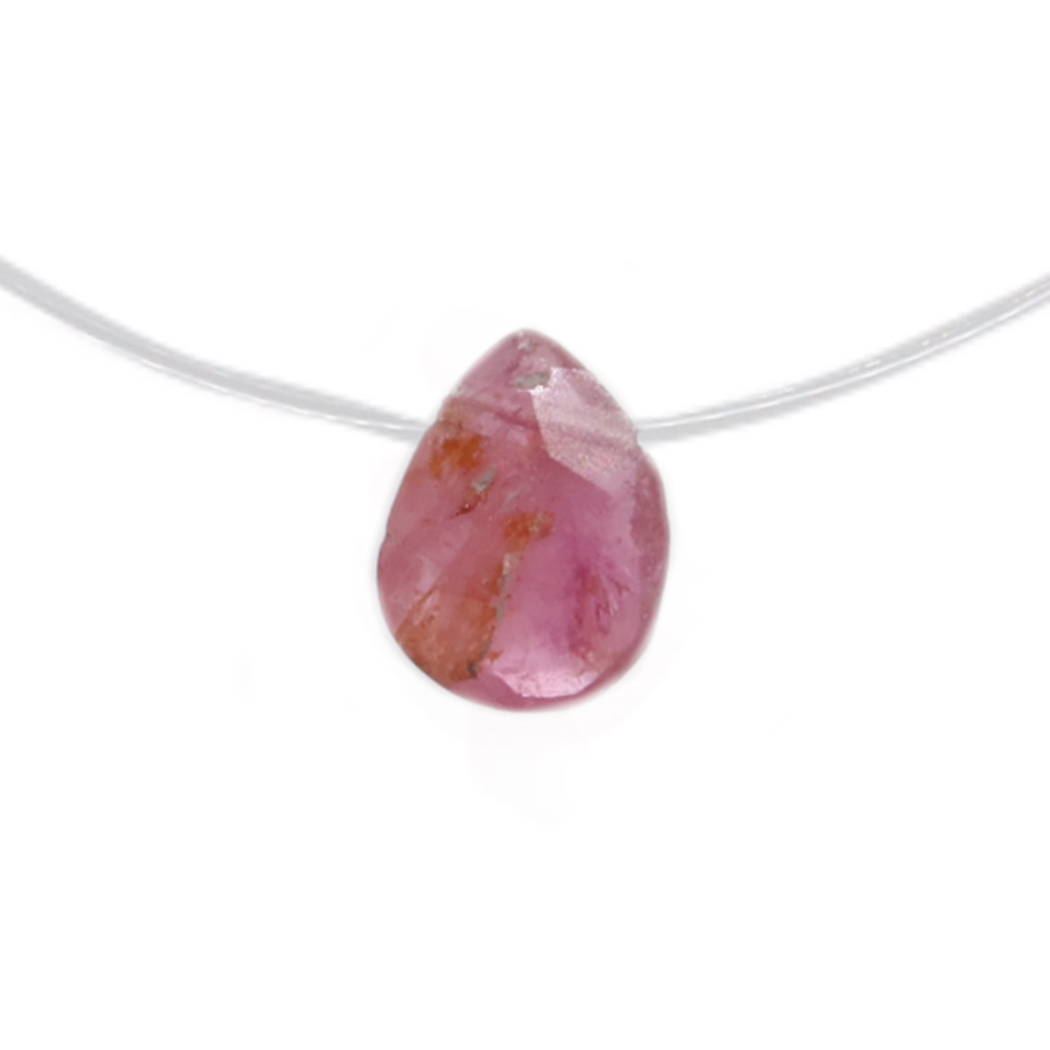 collier goutte tourmaline 121 argent jsp