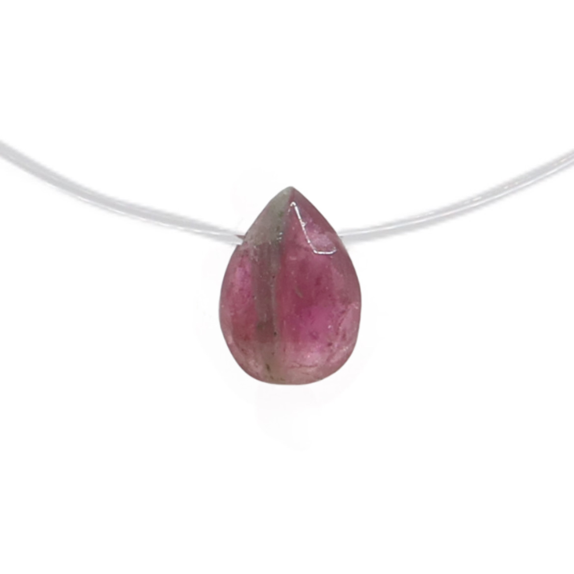 collier goutte tourmaline 143 argent jsp