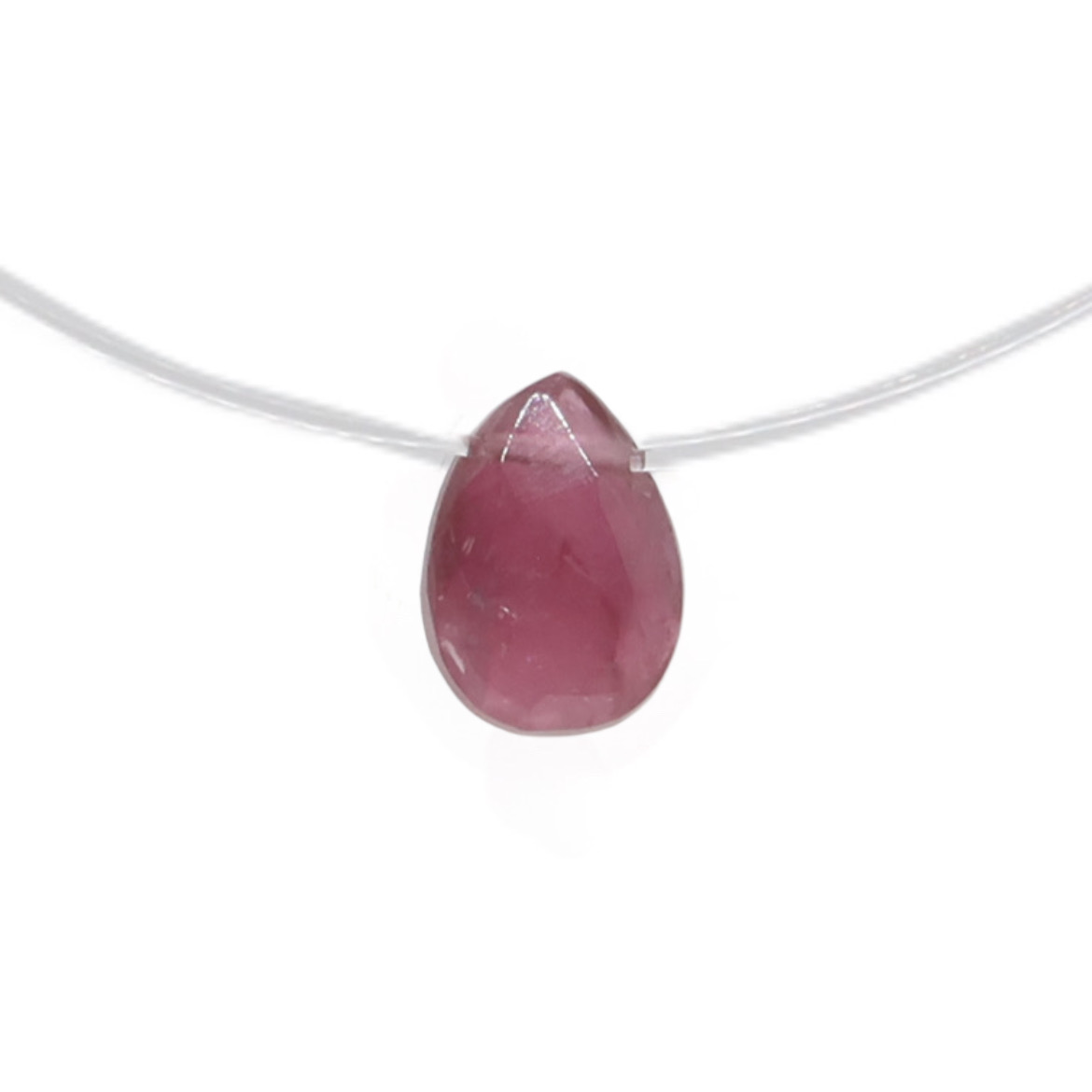 collier goutte tourmaline 144 argent jsp