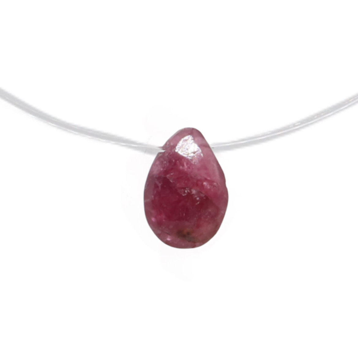 collier goutte tourmaline 145 argent jsp