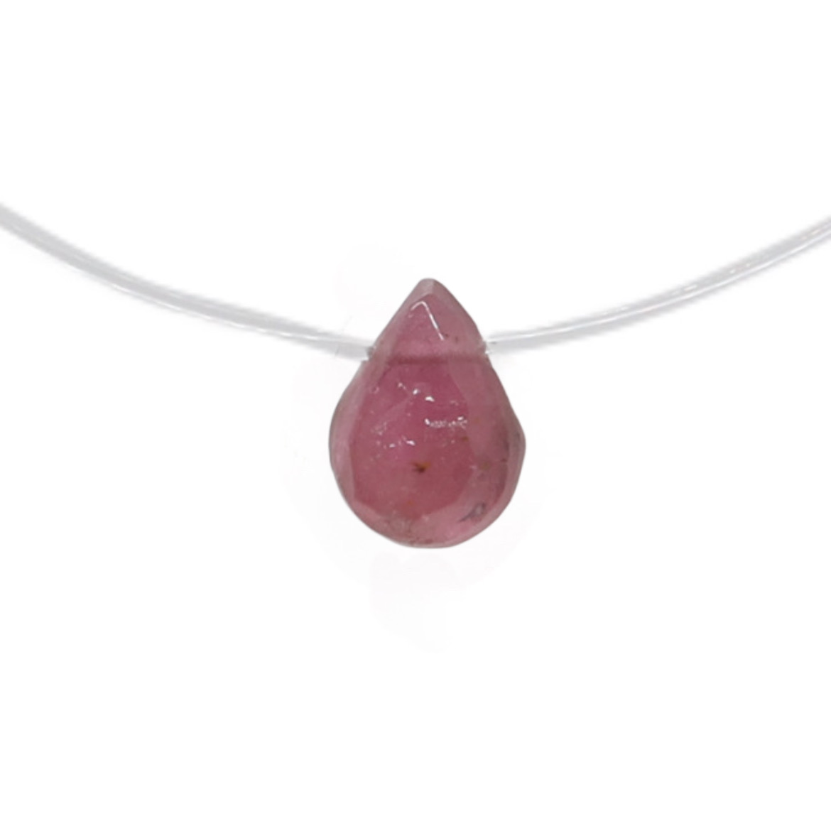 collier goutte tourmaline 147 argent jsp