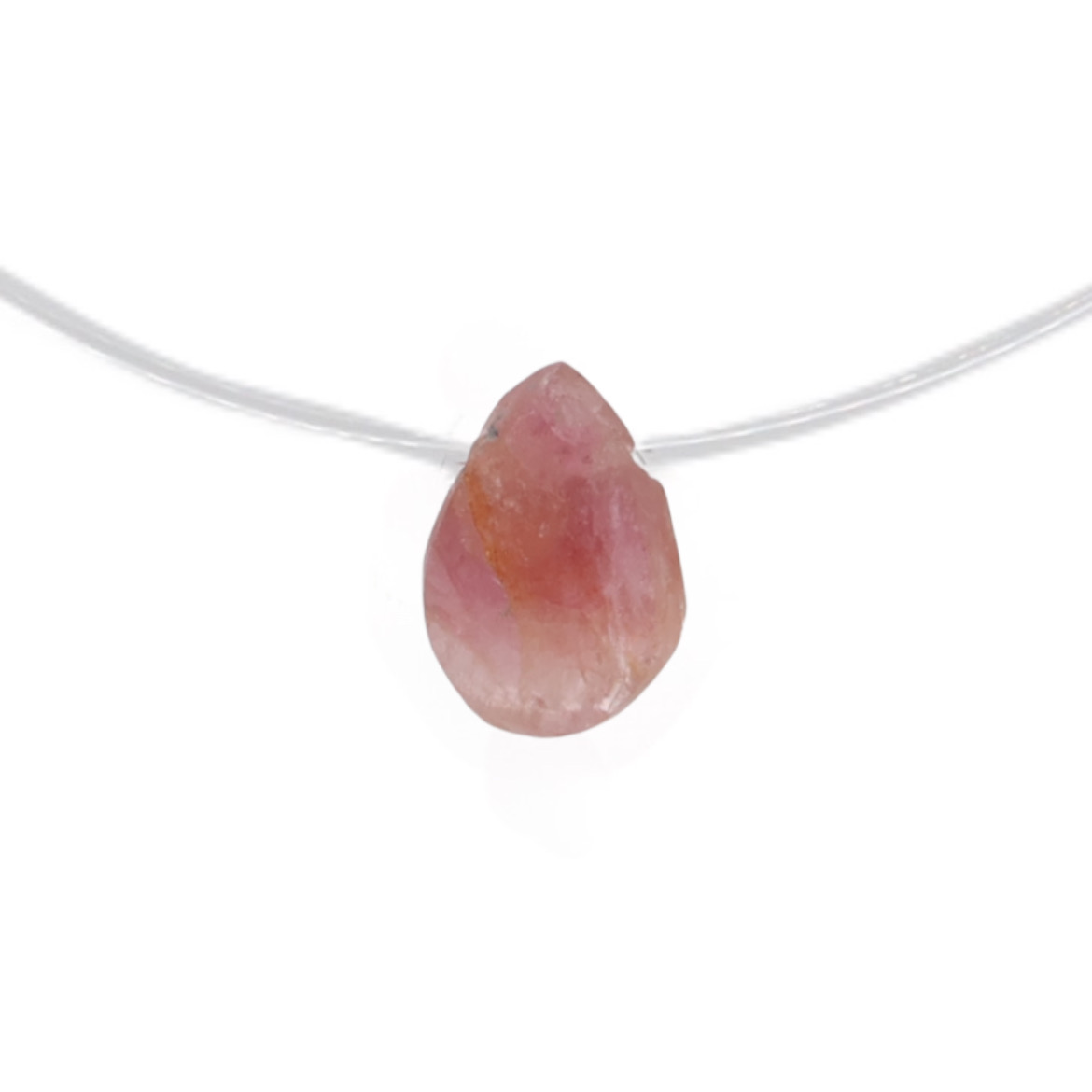 collier goutte tourmaline 157 argent jsp