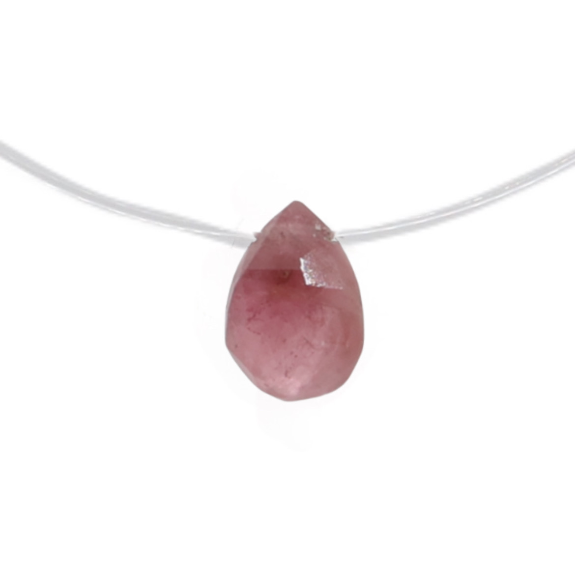 collier goutte tourmaline 160 argent jsp