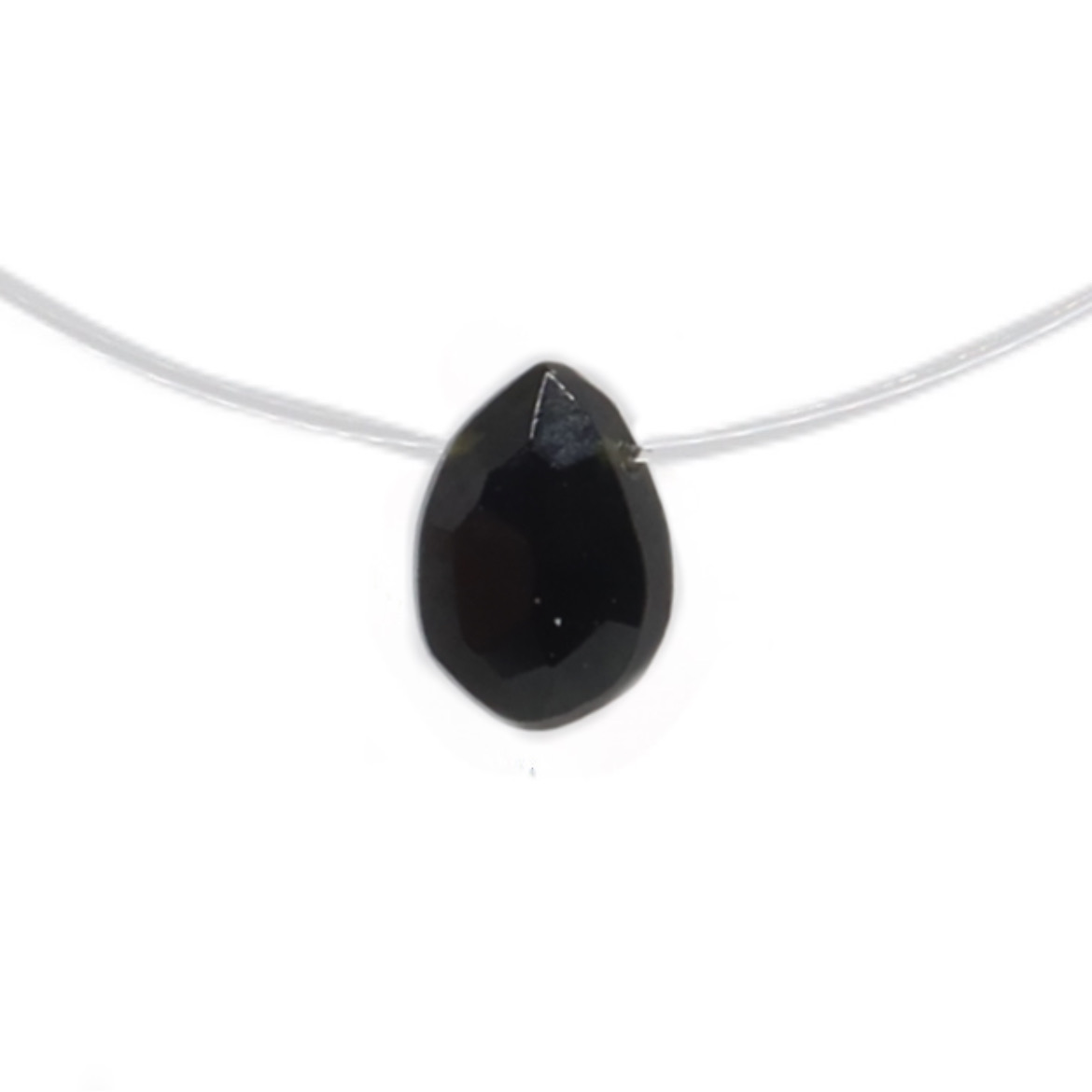 collier goutte tourmaline 17 argent jsp