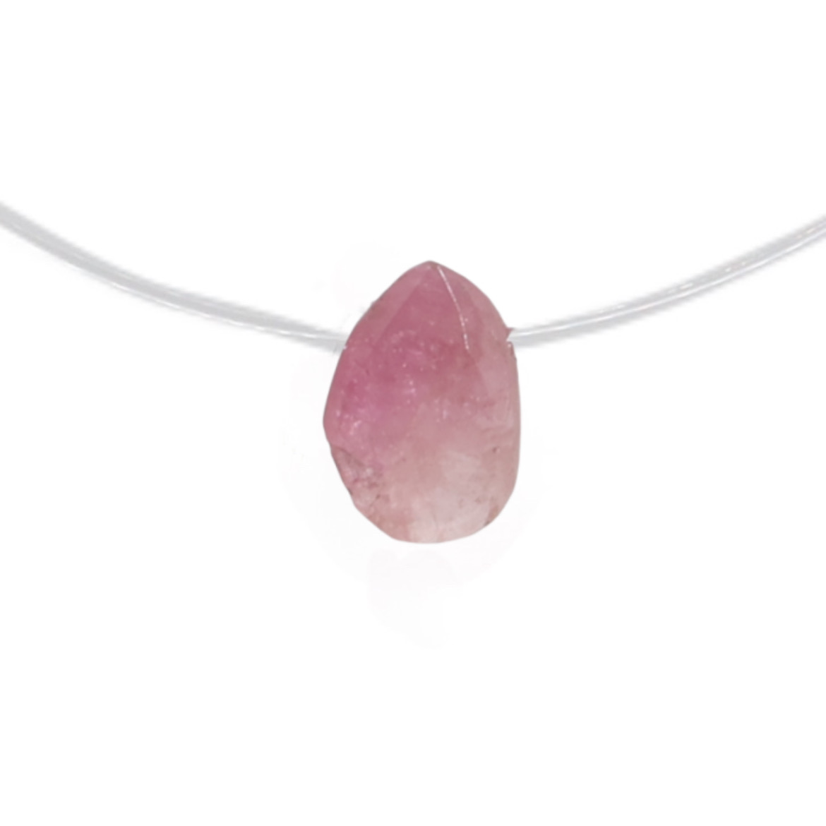 collier goutte tourmaline 170 argent jsp