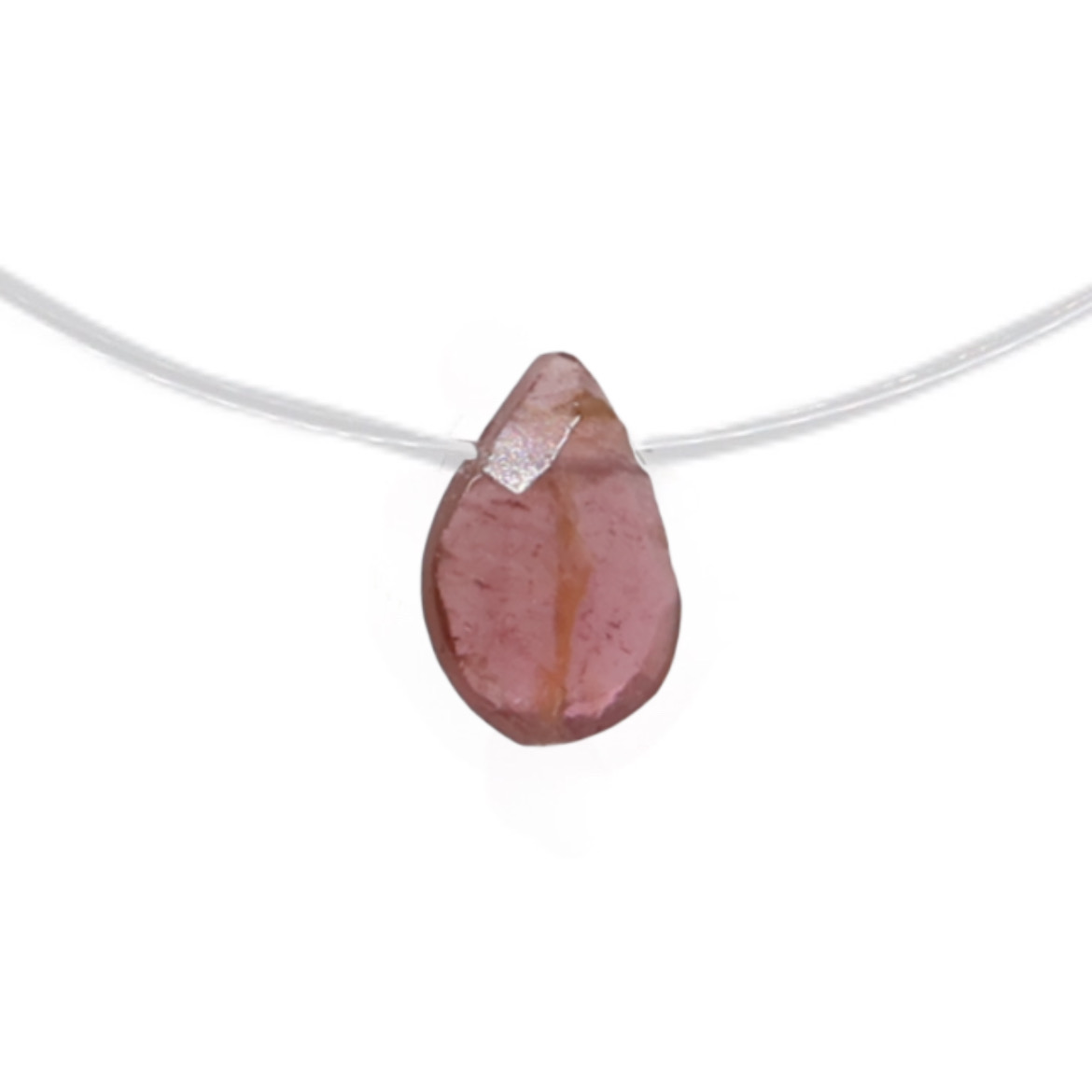 collier goutte tourmaline 174 argent jsp
