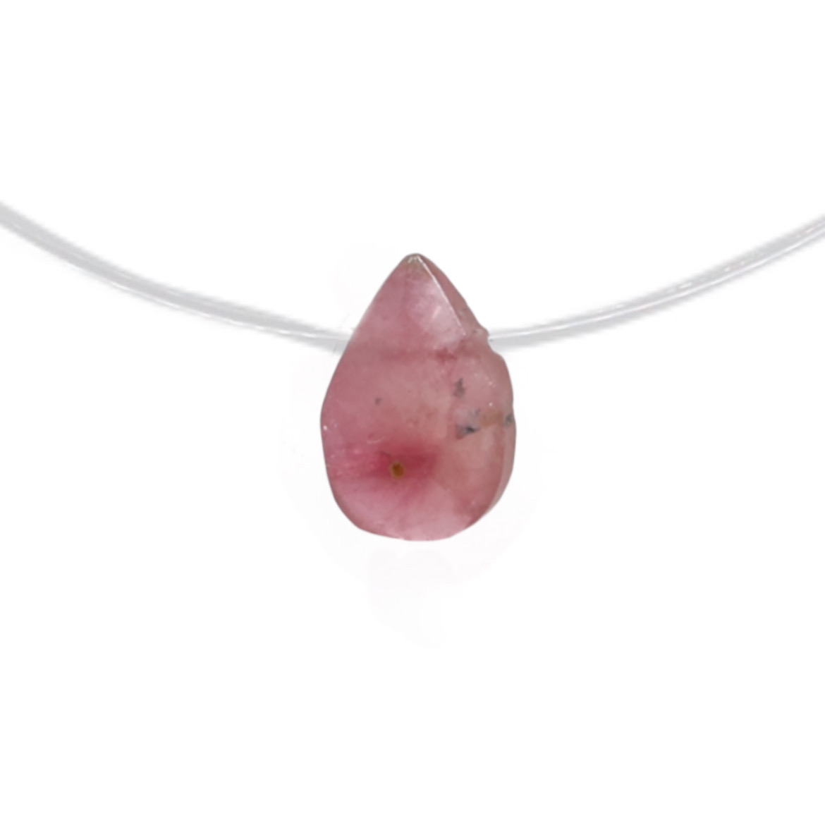 collier goutte tourmaline 177 argent jsp
