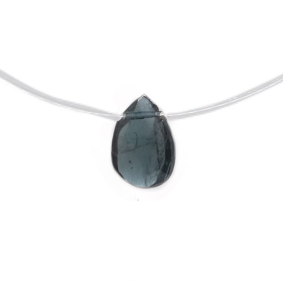 collier goutte tourmaline 19 argent jsp