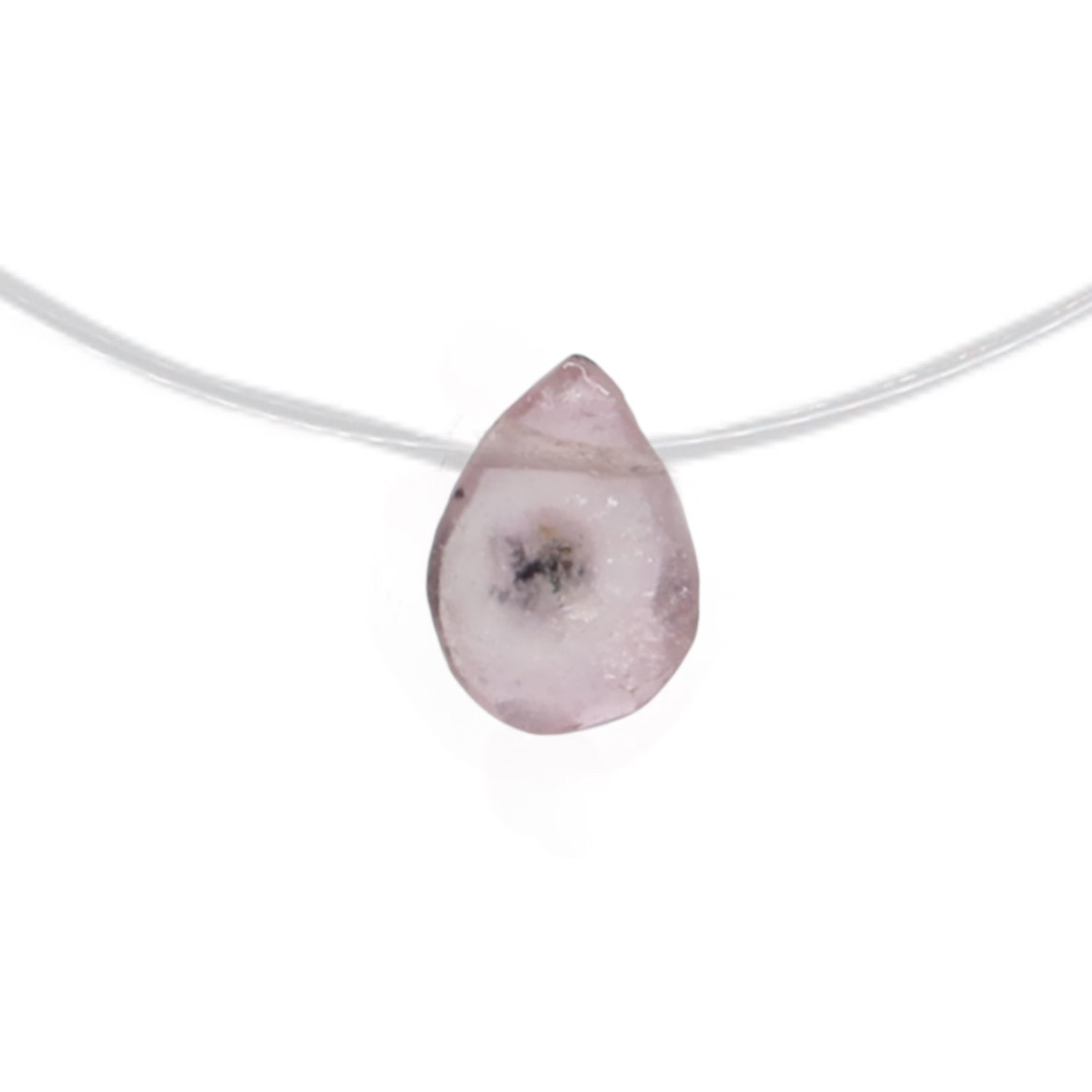 collier goutte tourmaline 213 argent jsp
