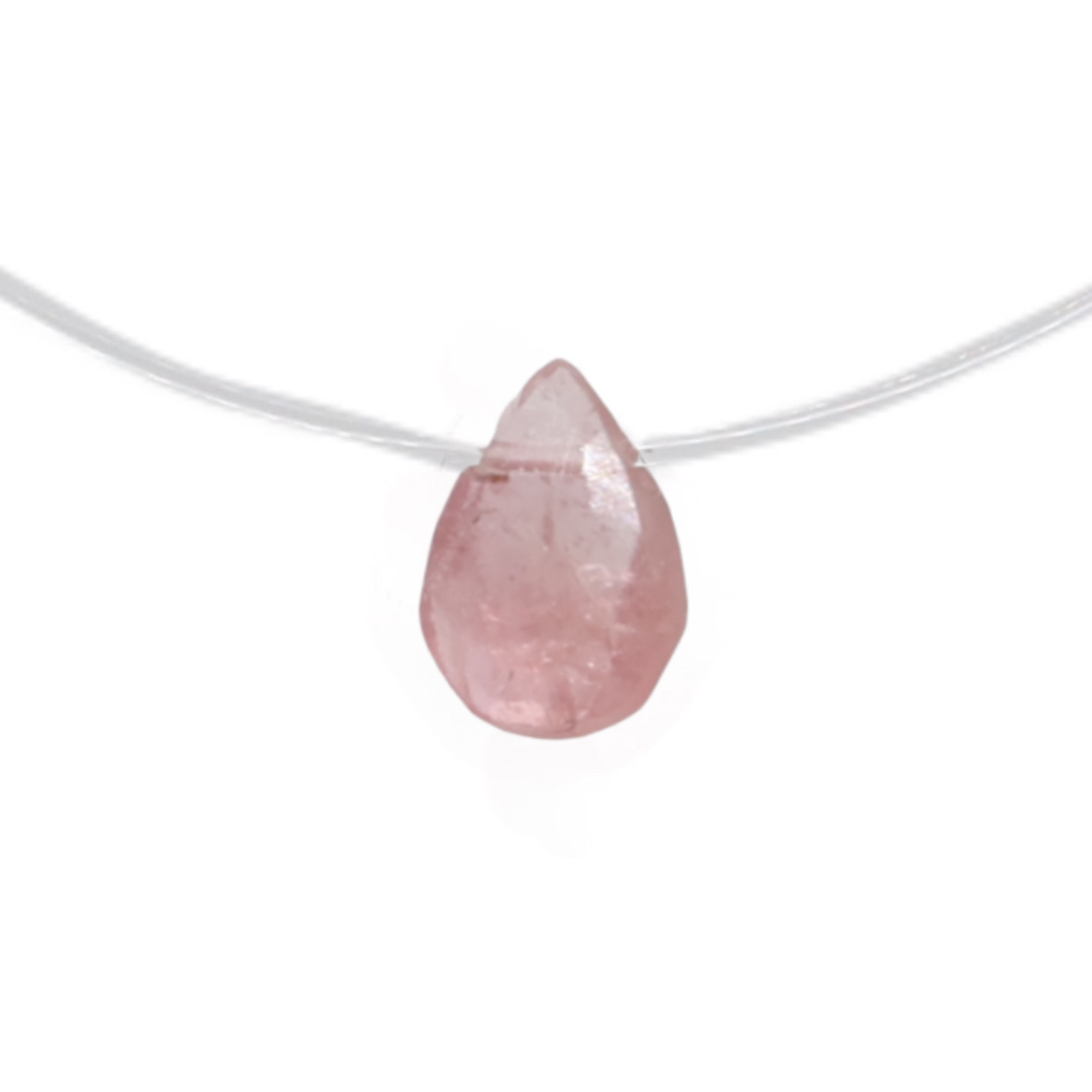 collier goutte tourmaline 228 argent jsp