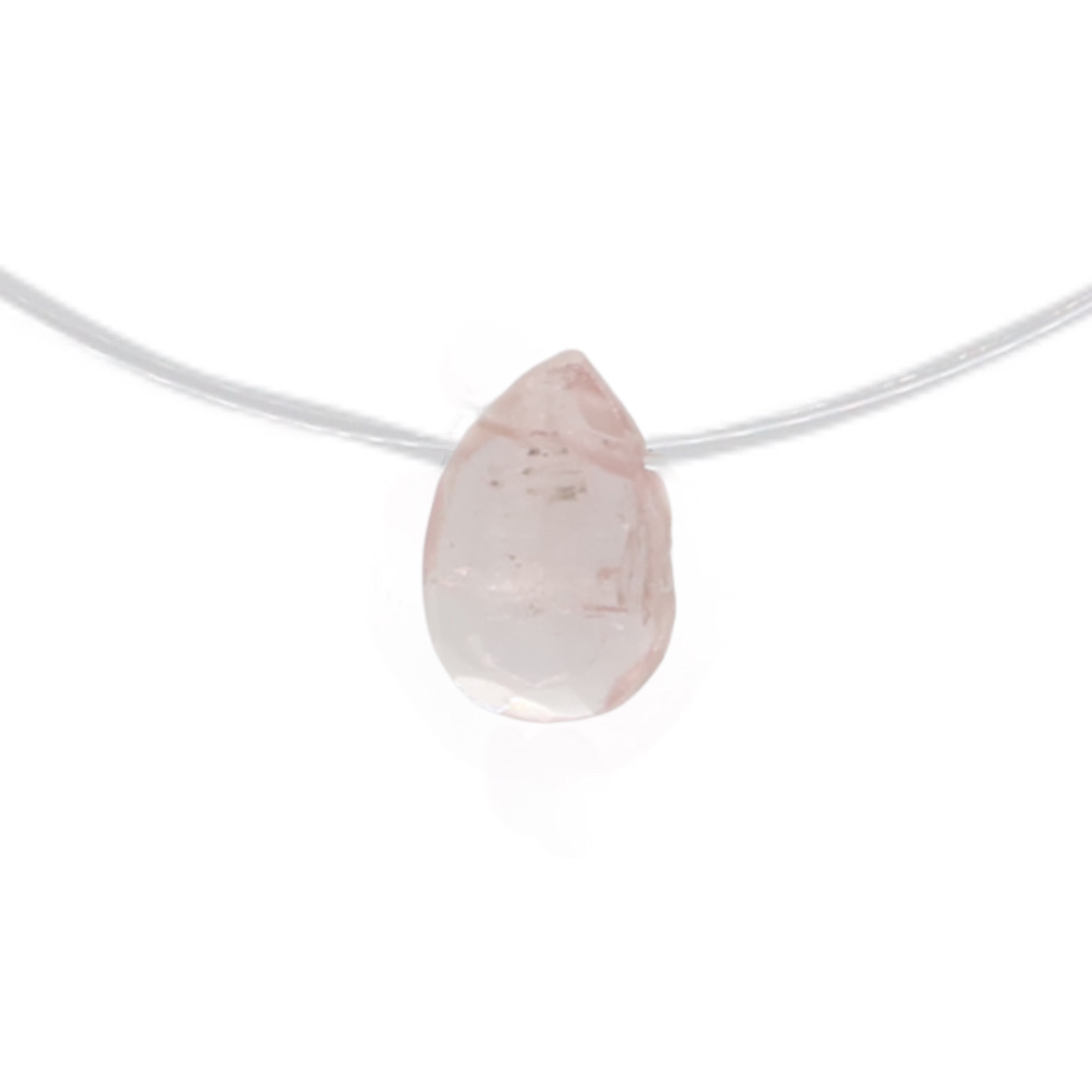 collier goutte tourmaline 230 argent jsp