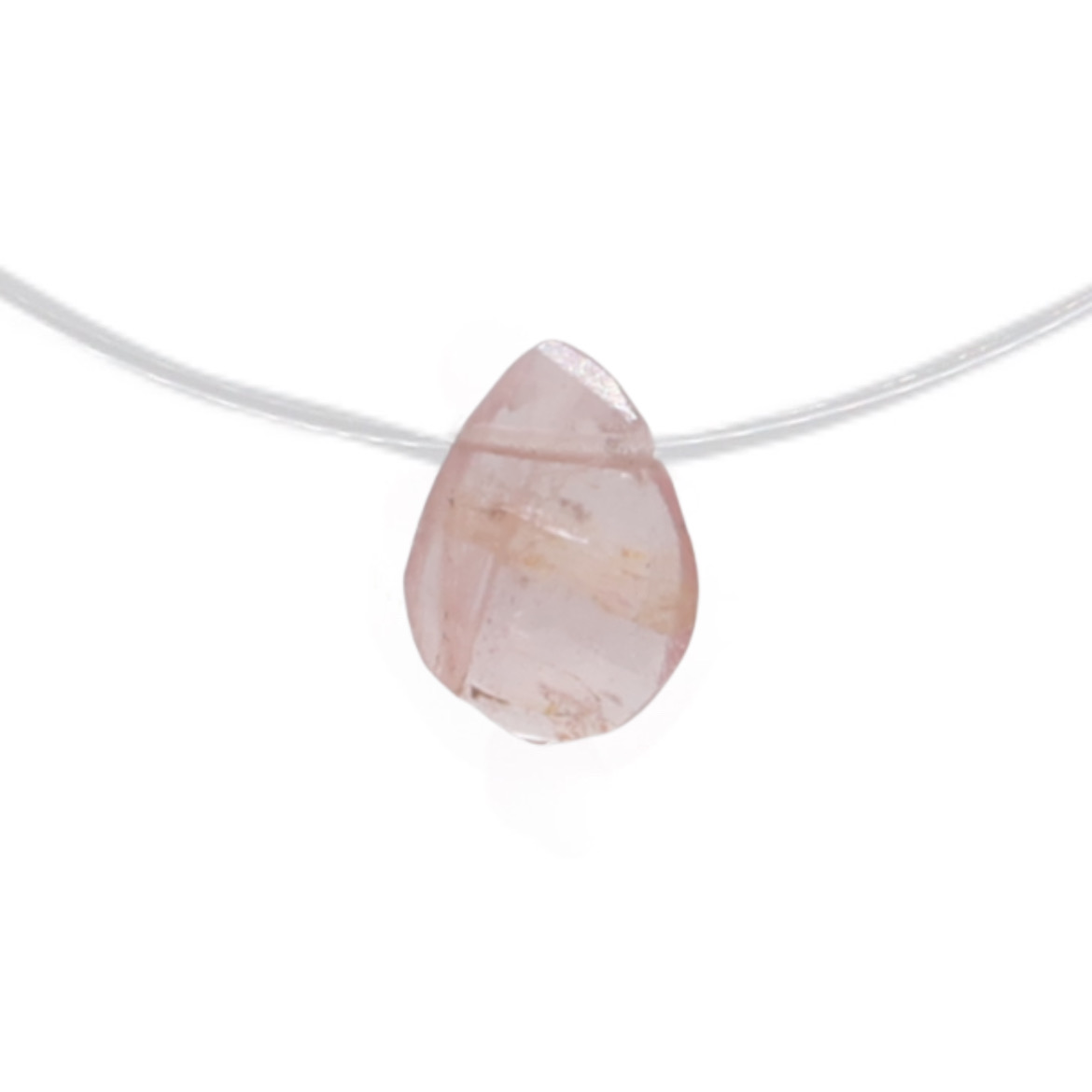 collier goutte tourmaline 232 argent jsp