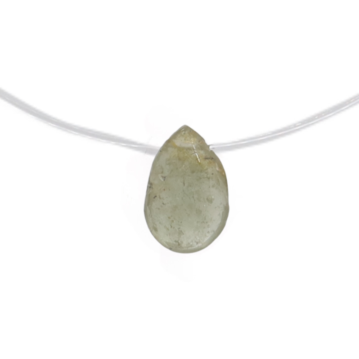 collier goutte tourmaline 53 argent jsp