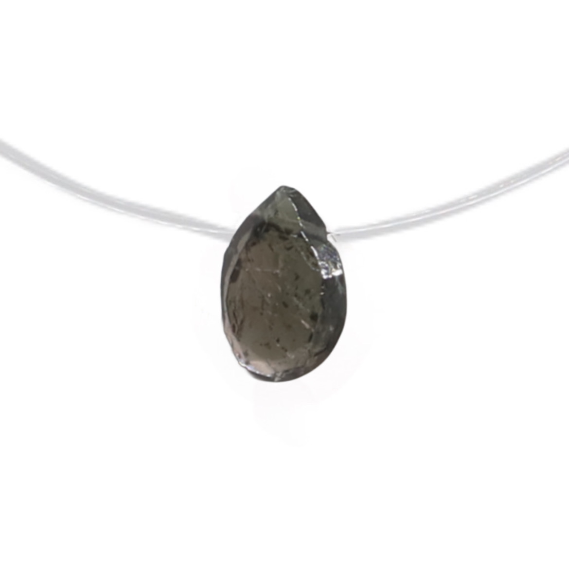 collier goutte tourmaline 69 argent jsp