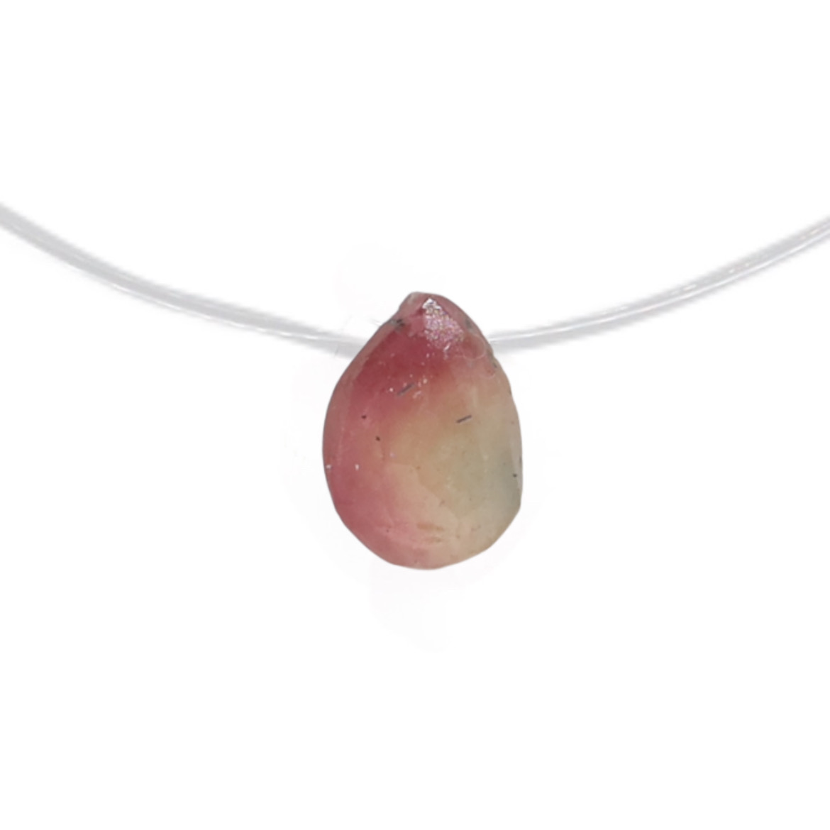 collier goutte tourmaline 99 argent jsp